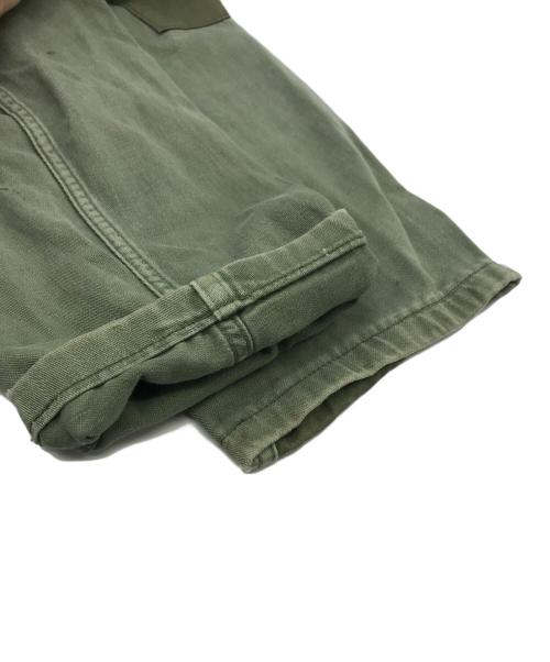 USED（ユーズド）USED (ユーズド) パッチリメイクM-43ミリタリージャケット カーキ サイズ:-の古着・服飾アイテム