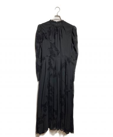 中古・古着通販】AMERI (アメリ) UND CALLA FLOCKY DRESS ブラック