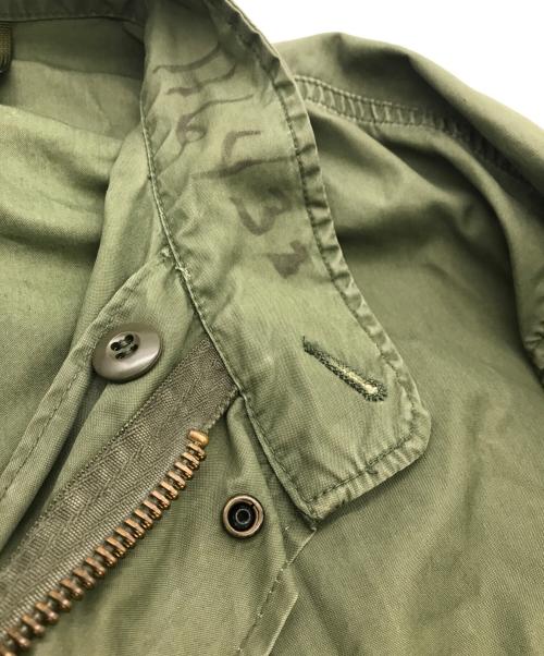 US ARMY（ユーエスアーミー）US ARMY (ユーエスアーミー) Ｍ-65フィッシュテールパーカー オリーブ サイズ:Lの古着・服飾アイテム