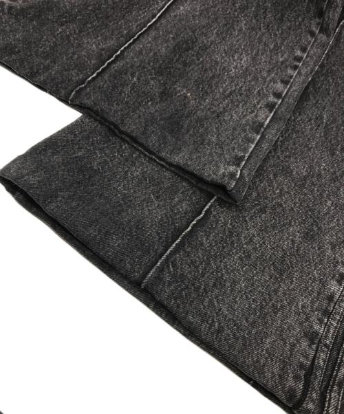 adidas（アディダス）adidas (アディダス) モントリオール デニムジーンズ ブラック サイズ:27の古着・服飾アイテム