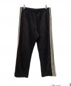 adidasアディダス）の古着「カッティング スウェットパンツ」｜ブラック