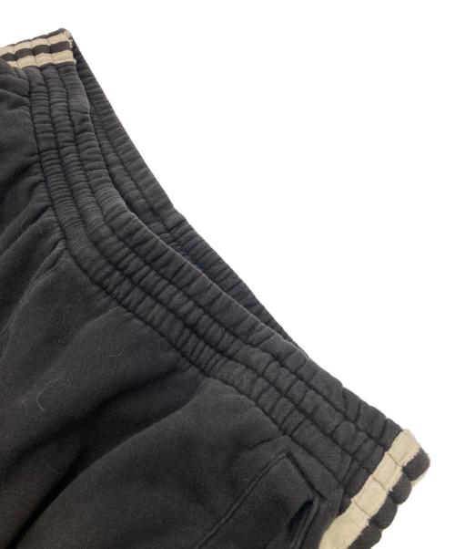 adidas（アディダス）adidas (アディダス) カッティング スウェットパンツ ブラック サイズ:2XOの古着・服飾アイテム