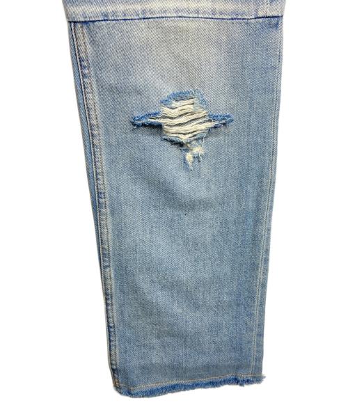 MM6 Maison Margiela（エムエムシックスメゾンマルジェラ）MM6 Maison Margiela (エムエムシックスメゾンマルジェラ) Aids Print Denim Trouser/エイズプリントデニムトラウザー インディゴ サイズ:36の古着・服飾アイテム