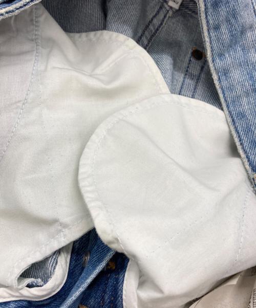 MM6 Maison Margiela（エムエムシックスメゾンマルジェラ）MM6 Maison Margiela (エムエムシックスメゾンマルジェラ) Aids Print Denim Trouser/エイズプリントデニムトラウザー インディゴ サイズ:36の古着・服飾アイテム