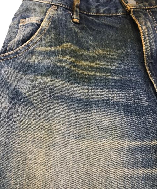 Hysteric Glamour（ヒステリックグラマー）Hysteric Glamour (ヒステリックグラマー) ダメージデニムパンツ インディゴ サイズ:27の古着・服飾アイテム