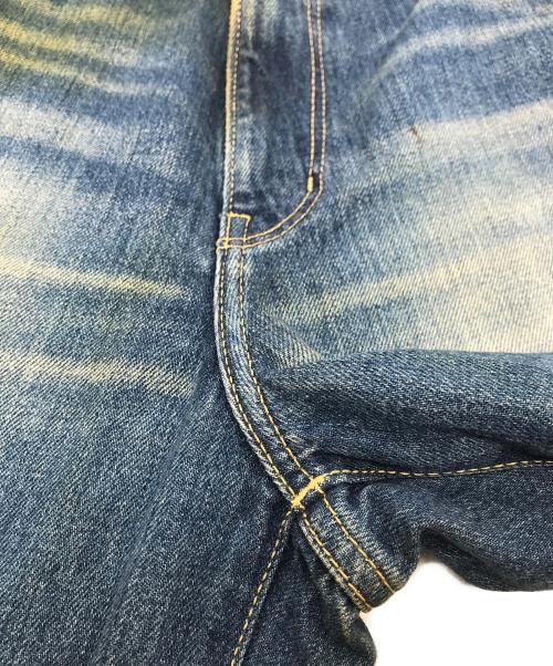 Hysteric Glamour（ヒステリックグラマー）Hysteric Glamour (ヒステリックグラマー) ダメージデニムパンツ インディゴ サイズ:27の古着・服飾アイテム