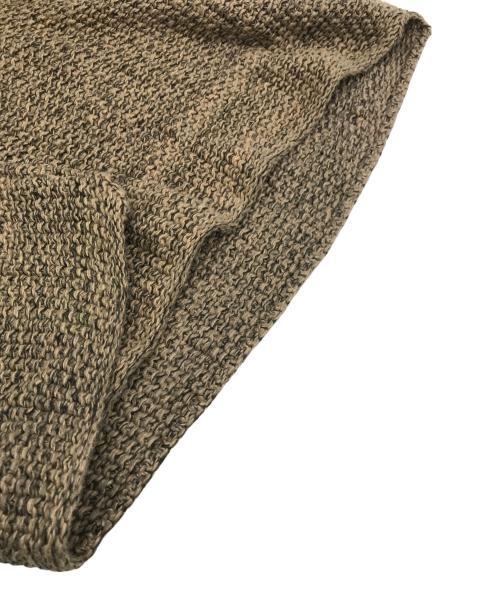 OLD GAP（オールドギャップ）OLD GAP (オールドギャップ) リネンコットンニット ブラウン サイズ:Lの古着・服飾アイテム