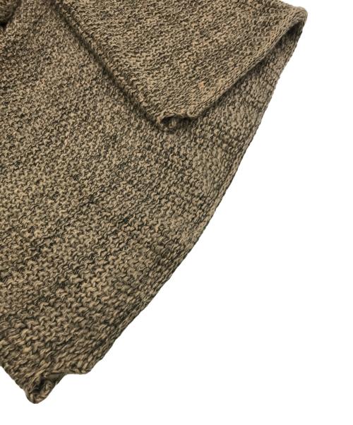 OLD GAP（オールドギャップ）OLD GAP (オールドギャップ) リネンコットンニット ブラウン サイズ:Lの古着・服飾アイテム