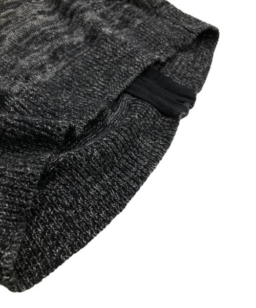 Hysteric Glamour（ヒステリックグラマー）Hysteric Glamour (ヒステリックグラマー) ジップアップニットパーカー グレー サイズ:Sの古着・服飾アイテム