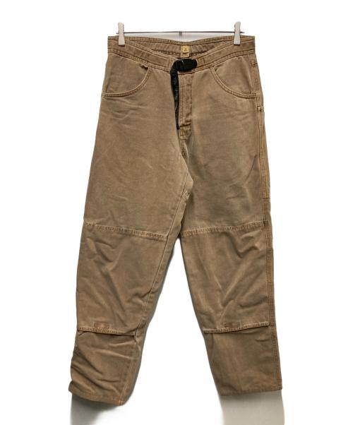 GRAMICCI（グラミチ）GRAMICCI (グラミチ) ダックダブルニーパンツ ブラウン サイズ:Mの古着・服飾アイテム