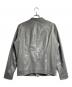 Es Tes (エステス) ラムレザージャケット/Lamb Leather Jacket グレー サイズ:48：20000円