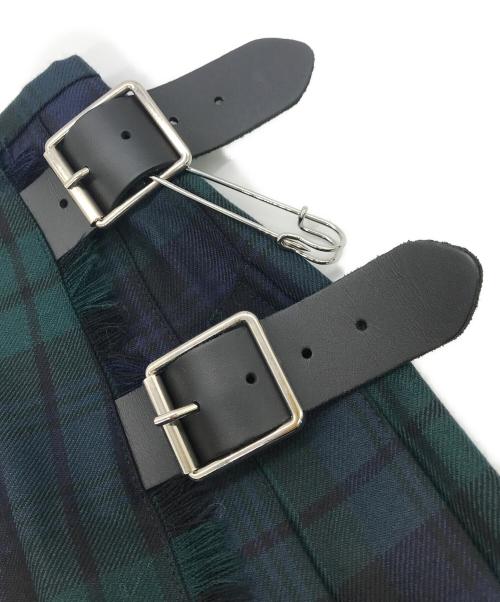 O'NEIL OF DUBLIN（オニールオブダブリン）O'NEIL OF DUBLIN (オニールオブダブリン) ラップスカート グリーン サイズ:42の古着・服飾アイテム