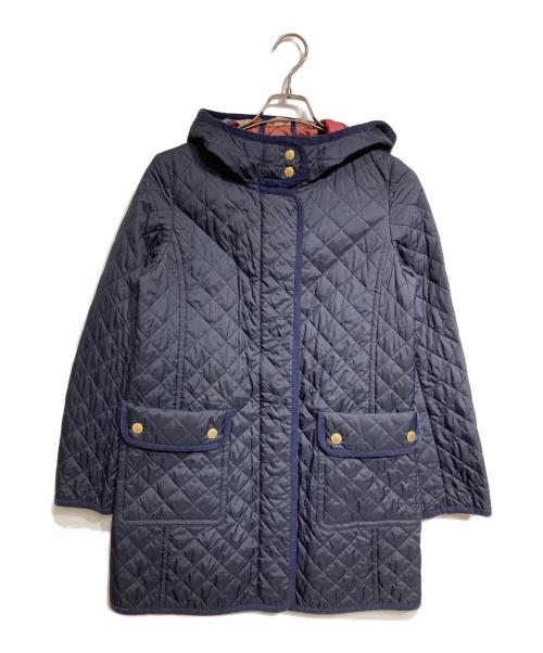 BLUE LABEL CRESTBRIDGE（ブルーレーベルクレストブリッジ）BLUE LABEL CRESTBRIDGE (ブルーレーベルクレストブリッジ) キルティングコート/quilted coat ネイビー サイズ:40の古着・服飾アイテム