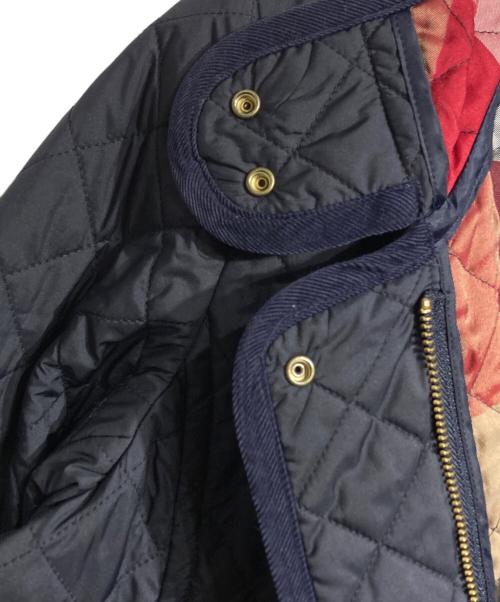 BLUE LABEL CRESTBRIDGE（ブルーレーベルクレストブリッジ）BLUE LABEL CRESTBRIDGE (ブルーレーベルクレストブリッジ) キルティングコート/quilted coat ネイビー サイズ:40の古着・服飾アイテム
