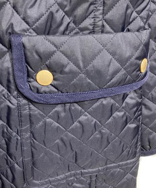 BLUE LABEL CRESTBRIDGE（ブルーレーベルクレストブリッジ）BLUE LABEL CRESTBRIDGE (ブルーレーベルクレストブリッジ) キルティングコート/quilted coat ネイビー サイズ:40の古着・服飾アイテム