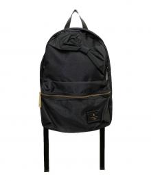 LANVIN en Bleu（ランバンオンブルー）の古着「トロカデロ リボンモチーフ リュック」｜ブラック