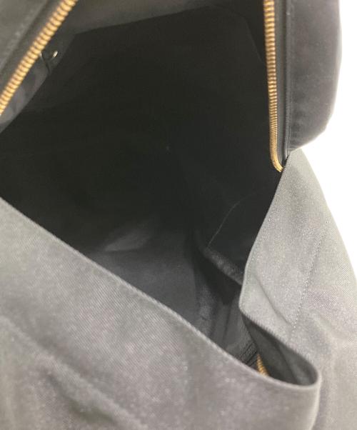 LANVIN en Bleu（ランバンオンブルー）LANVIN en Bleu (ランバンオンブルー) トロカデロ リボンモチーフ リュック ブラックの古着・服飾アイテム