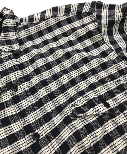 nanamica（ナナミカ）nanamica (ナナミカ) Cotton Nep Deck Shirt ブラック サイズ:Lの古着・服飾アイテム