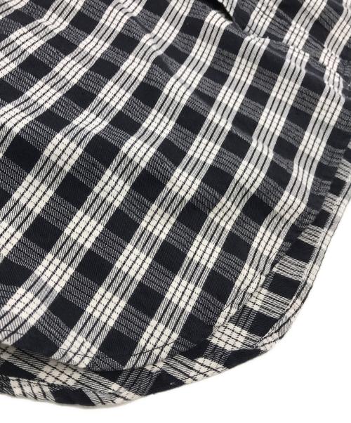nanamica（ナナミカ）nanamica (ナナミカ) Cotton Nep Deck Shirt ブラック サイズ:Lの古着・服飾アイテム