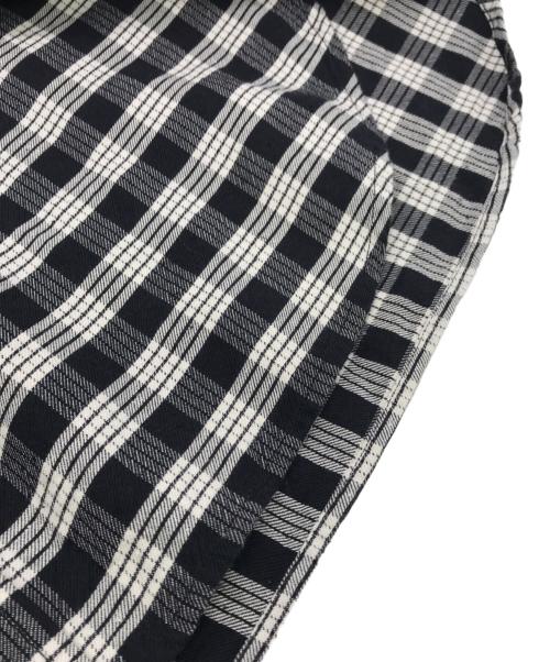 nanamica（ナナミカ）nanamica (ナナミカ) Cotton Nep Deck Shirt ブラック サイズ:Lの古着・服飾アイテム