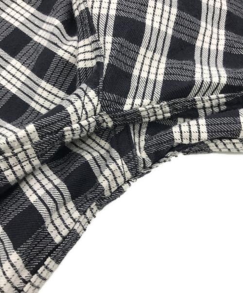 nanamica（ナナミカ）nanamica (ナナミカ) Cotton Nep Deck Shirt ブラック サイズ:Lの古着・服飾アイテム