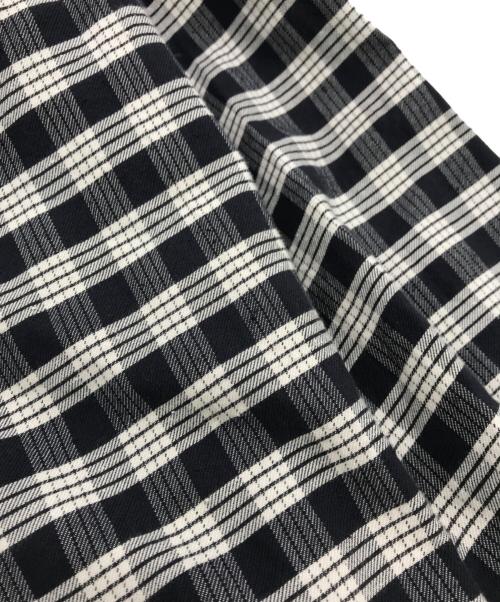 nanamica（ナナミカ）nanamica (ナナミカ) Cotton Nep Deck Shirt ブラック サイズ:Lの古着・服飾アイテム