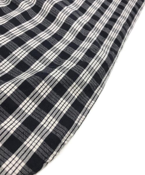 nanamica（ナナミカ）nanamica (ナナミカ) Cotton Nep Deck Shirt ブラック サイズ:Lの古着・服飾アイテム