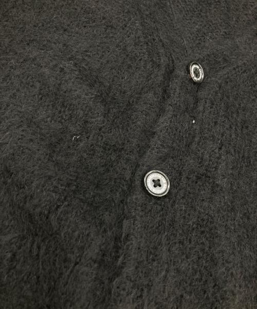 DAIRIKU（ダイリク）DAIRIKU (ダイリク) Molly Mohair Knit Cardigan ブラック サイズ:Ｆｒｅｅの古着・服飾アイテム