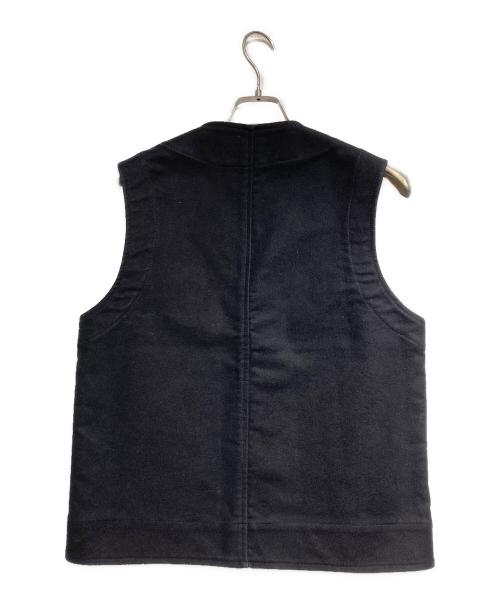 FRANK LEDER（フランクリーダー）FRANK LEDER (フランクリーダー) DEUTSCHLEDER GILET/ジャーマンレザージレ ブラック サイズ:-の古着・服飾アイテム