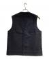 FRANK LEDER (フランクリーダー) DEUTSCHLEDER GILET/ジャーマンレザージレ ブラック サイズ:-：13000円