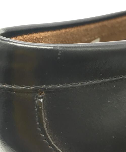 G.H.BASS（ジーエイチバス）G.H.BASS (ジーエイチバス) コインローファー ホワイト×ブラック サイズ:	SIZE 42 (26.5-27cm)の古着・服飾アイテム