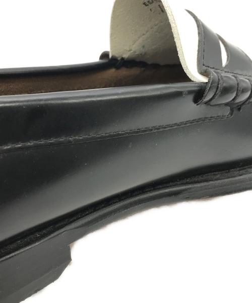 G.H.BASS（ジーエイチバス）G.H.BASS (ジーエイチバス) コインローファー ホワイト×ブラック サイズ:	SIZE 42 (26.5-27cm)の古着・服飾アイテム