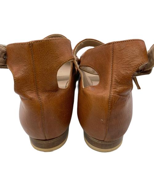 Vivienne Westwood（ヴィヴィアンウエストウッド）Vivienne Westwood (ヴィヴィアンウエストウッド) Roman Three Strap Sandal ブラウン サイズ:アウトソール採寸25.5ｃｍの古着・服飾アイテム