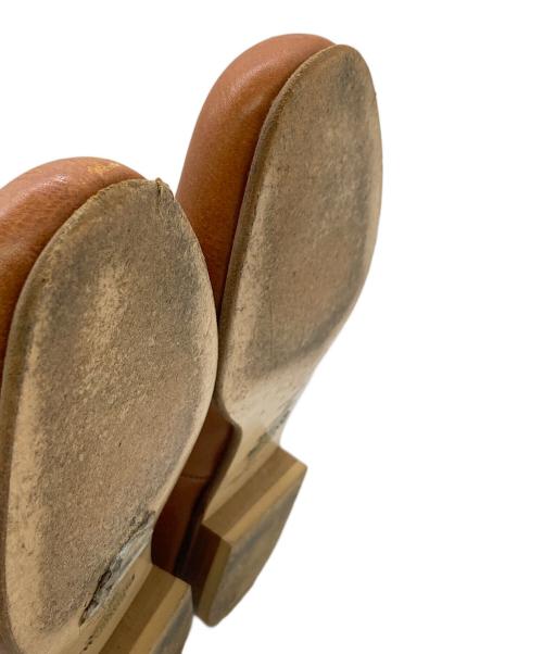 Vivienne Westwood（ヴィヴィアンウエストウッド）Vivienne Westwood (ヴィヴィアンウエストウッド) Roman Three Strap Sandal ブラウン サイズ:アウトソール採寸25.5ｃｍの古着・服飾アイテム