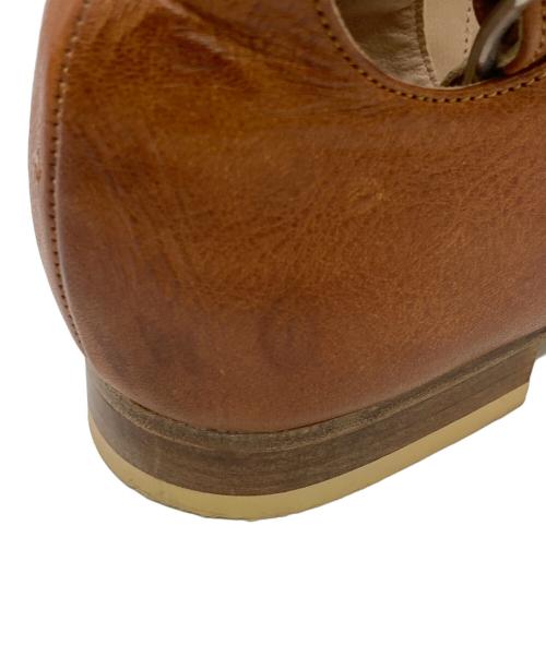 Vivienne Westwood（ヴィヴィアンウエストウッド）Vivienne Westwood (ヴィヴィアンウエストウッド) Roman Three Strap Sandal ブラウン サイズ:アウトソール採寸25.5ｃｍの古着・服飾アイテム