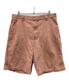 Carhartt WIP（カーハート ワーク イン プログレス）の古着「NASH SINGLE KNEE LONG SHORT」｜ピンク