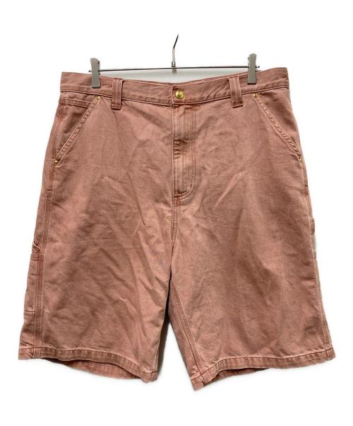Carhartt WIP（カーハート ワーク イン プログレス）Carhartt WIP (カーハート ワーク イン プログレス) NASH SINGLE KNEE LONG SHORT ピンク サイズ:Lの古着・服飾アイテム