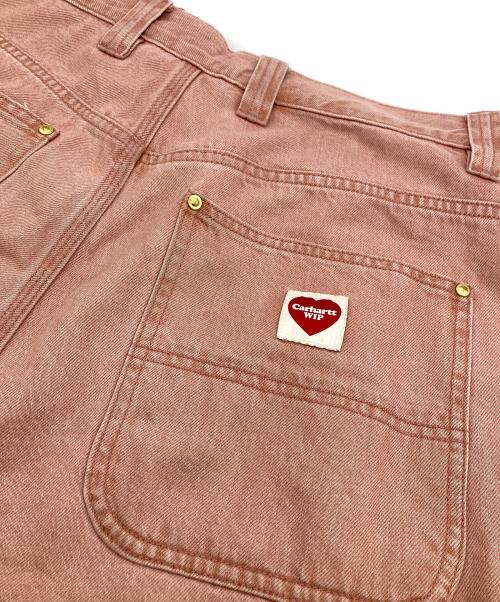 Carhartt WIP（カーハート ワーク イン プログレス）Carhartt WIP (カーハート ワーク イン プログレス) NASH SINGLE KNEE LONG SHORT ピンク サイズ:Lの古着・服飾アイテム