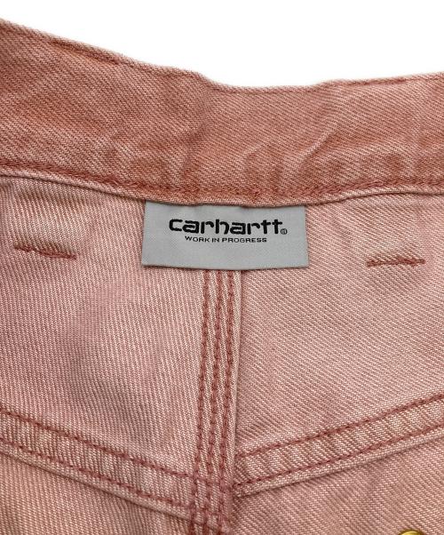 Carhartt WIP（カーハート ワーク イン プログレス）Carhartt WIP (カーハート ワーク イン プログレス) NASH SINGLE KNEE LONG SHORT ピンク サイズ:Lの古着・服飾アイテム
