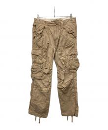 POLO RALPH LAUREN（ポロ・ラルフローレン）の古着「90s military cargo pants」｜ベージュ