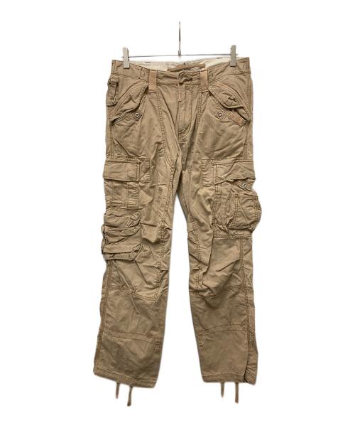 POLO RALPH LAUREN（ポロ・ラルフローレン）POLO RALPH LAUREN (ポロ・ラルフローレン) 90s military cargo pants ベージュ サイズ:SIZE 81cm (W32)の古着・服飾アイテム