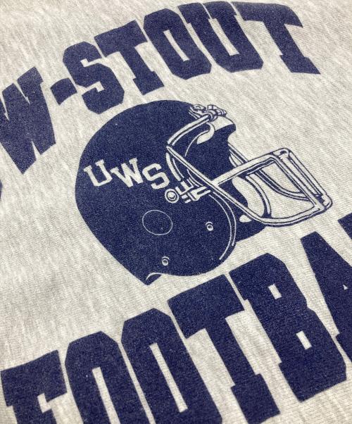 Champion（チャンピオン）Champion (チャンピオン) 90s 3段プリントカレッジプリント REVERSE WEAVE グレー サイズ:	SIZE XLの古着・服飾アイテム