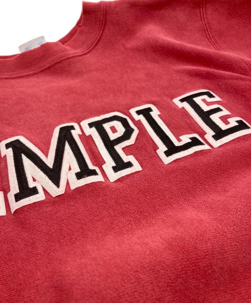 Champion（チャンピオン）Champion (チャンピオン) 90s ワッペンREVERSE WEAVE レッド サイズ:Ｌの古着・服飾アイテム