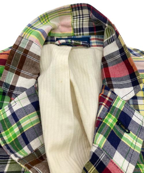 POLO RALPH LAUREN（ポロ・ラルフローレン）POLO RALPH LAUREN (ポロ・ラルフローレン) 80s-90s 3Bパッチワークジャケット マルチカラー サイズ:	SIZE Mの古着・服飾アイテム