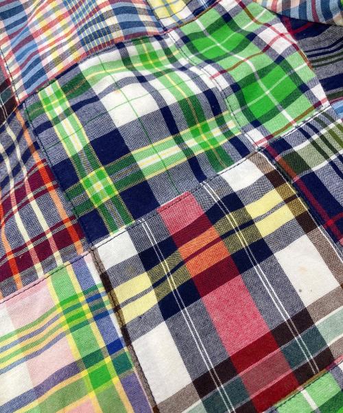 POLO RALPH LAUREN（ポロ・ラルフローレン）POLO RALPH LAUREN (ポロ・ラルフローレン) 80s-90s 3Bパッチワークジャケット マルチカラー サイズ:	SIZE Mの古着・服飾アイテム