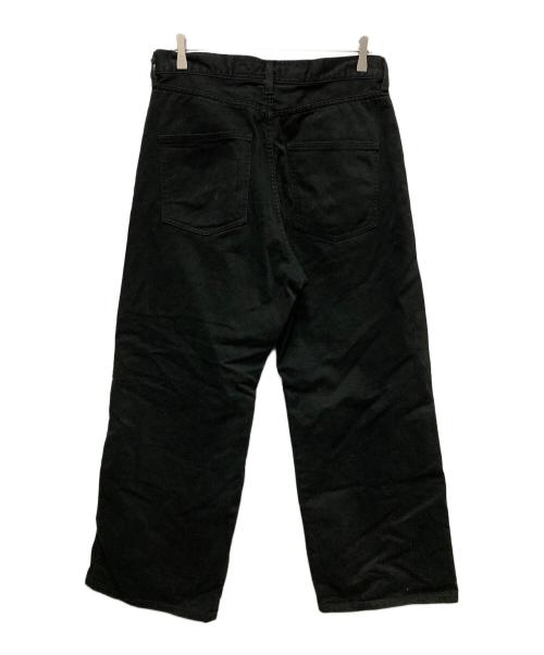FIFTH GENERAL STORE（フィフスジェネラルストア）FIFTH GENERAL STORE (フィフスジェネラルストア) Knee Pleated Baggy Pants ブラック サイズ:Mの古着・服飾アイテム