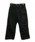 FIFTH GENERAL STORE（フィフスジェネラルストア）の古着「Knee Pleated Baggy Pants」｜ブラック