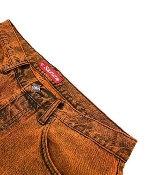 SUPREME（シュプリーム）SUPREME (シュプリーム) Regular Jean 'Overdyed Orange' オレンジ サイズ:SIZE 81cm (W32)の古着・服飾アイテム
