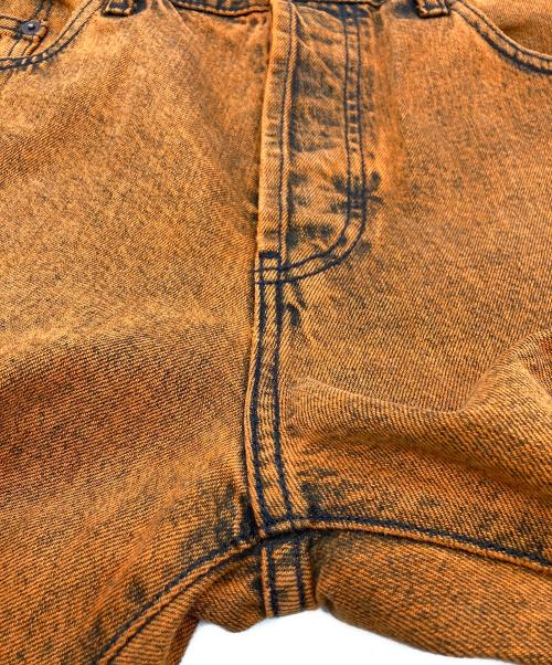 SUPREME（シュプリーム）SUPREME (シュプリーム) Regular Jean 'Overdyed Orange' オレンジ サイズ:SIZE 81cm (W32)の古着・服飾アイテム