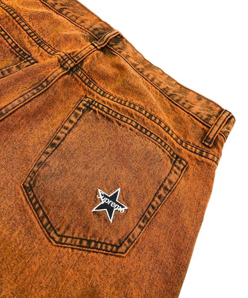 SUPREME（シュプリーム）SUPREME (シュプリーム) Regular Jean 'Overdyed Orange' オレンジ サイズ:SIZE 81cm (W32)の古着・服飾アイテム